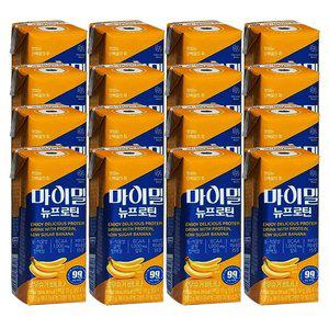 마이밀 뉴프로틴 로우슈거 바나나 190ml x 16팩 1박스 (WFHEZ73)