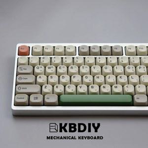 KBDIY 139 세트 레트로 프로필 ISO 9009 스위치 MX KOA PBT 기계식 키보드