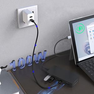 Microsoft Surface Dock 트리플 디스플레이용 11 in 1 Surface Laptop 5용 Pro 도킹 스테이션용 4K HDMI 호