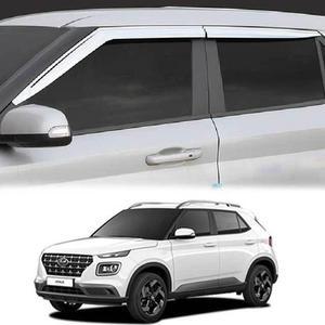 [SYW6Y8Z]베뉴 바이저 크롬 자동차바이저 썬바이저