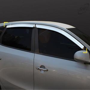 [SBDD9R4]크롬선바이져 빗물받이 i30(2007)크롬바이저