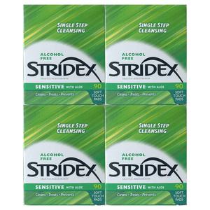 스트라이덱스 센시티브 패드 90매 4개 / 써클