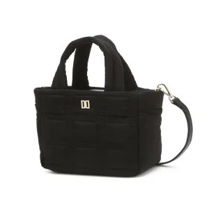 닥스 골프 여성 25FW [ONLINE EXCLUSIVE] 블랙 시즌백 패딩 토트백 DNGF5F969BA