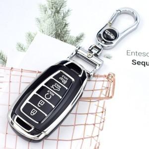 5버튼 TPU 자동차 키 커버 케이스 쉘 현대 호환 I30 Ix35 Kona ino Solaris Azera Grandeur Ig Accent TM P