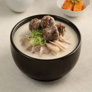 [신세계라이브쇼핑]신의주 찹쌀 순대국600g x 2팩 (담백) + 오리지널 순대국600g x 2팩(얼큰)