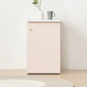 라빈 인디핑크 정수기받침대 수납장진열대미니자판기 (WBC66F4)