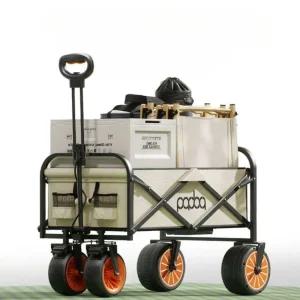 전동 웨건 캠핑용 테이블 전동휠 휴대용 전동웨건 접이식 카트