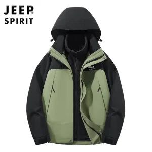 JEEP SPIRIT 가을 겨울 아웃도어 자켓 남녀공용 방수 방풍 등산복