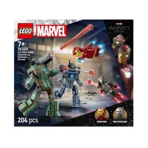 76320 마블 슈퍼히어로 아이언맨과 워 머신 대 해머드론