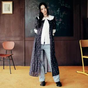 [롯데백화점]써스데이 아일랜드 [KiiiKiii 착용]네크프릴 풀오픈 원피스(T256MOP161W)