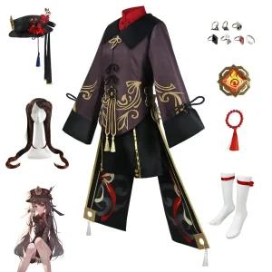 원신 호두 왕생당 당주 코스프레 게임 캐릭터 코스튬 풀세트 의상