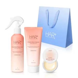 헤어플러스 모던피치 퍼퓸 단백질 헤어에센스 미스트 열보호 클리닉 선물세트