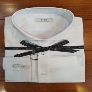 [지이크] 지이크 세미와이드 화이트 셔츠 PJBAH5561