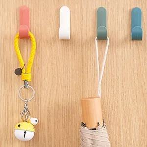 무타공 작은 모자 걸이 마스크 주방용품 부착 후크 4P 다용도걸이 모자걸이 벽옷걸이 책가방걸이