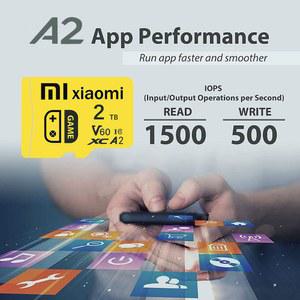 XIAOMI SD 카드 128GB 2TB 1TB 512GB 마이크로 TF V60 고속 Cameracart o De Mem ria For Phone Camera
