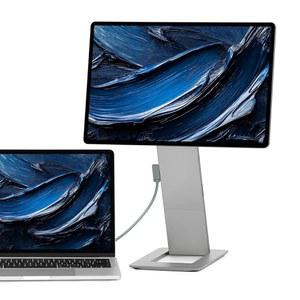 SOTSU 플립액션 프로 16인치 2세대 프리미엄 휴대용 모니터 | 초소형 피벗 회전 2560x1600 DCI P3 120Hz 400니트 풀 메탈 CNC 맥과 윈도우에 완벽한 매치 (메탈릭 그레이)