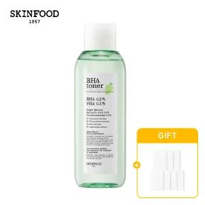 [스킨푸드]샤인머스캣 시카 바하 토너 200ml + (증정) 100%순면패드 7매입