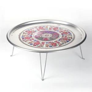 [아우트]양은밥상 4호(62cm)왕왕대/양은발상