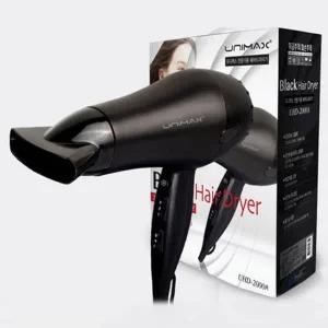유니맥스이천A 블랙 전문가용 초강력 드라이기 이천W 업소용 미용실 헤어 드라이어