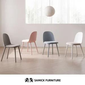 [삼익가구]스노우 벨벳 의자