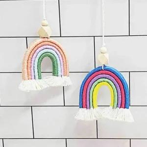 무지개 소형 썬캐처 여름소품 마크 라메 어모빌 소형 썬캐처 여름소품 라메 어모빌