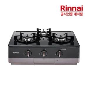 [전국설치]린나이 3구 가스레인지 RT-6601 GS