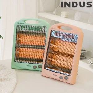 인더스 가정용 전기난로 미니히터 2단 사무실 발난로 난방기 책상 온열기 INO-Q600