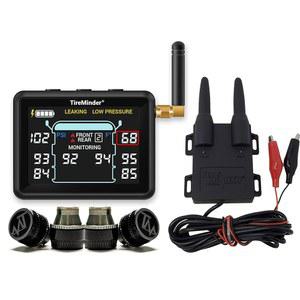 4개의 송신기가 장착된 타이어마인드 i10 RV TPMS, 블랙