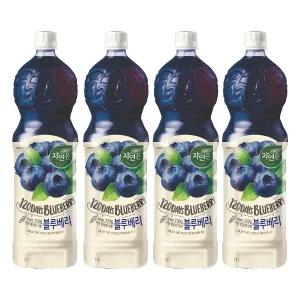자연은 블루베리 1.5L 4개