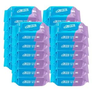 스카트 잘 닦이는 세정티슈 캡형 80매 x24개