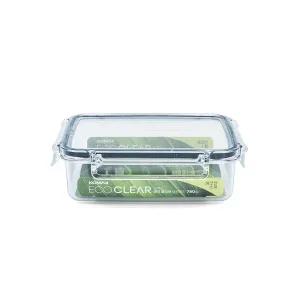 코멕스 에코 클리어 밀폐보관용기 직사각 2호 780ml