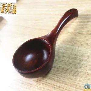 먹방 유튜버 숟가락 앞접시 그릇 손잡이 특대형 국자