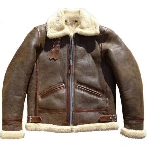 양모피 무스탕 B3 터키산 천연 양가죽 양털 일체형 빈티지 겨울 자켓
