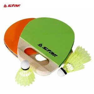 스타스포츠 핸들러 세트 패드민턴 스포츠 라켓2개 가방 셔틀콕3개 휴대용 미니 배드민턴 풀세트