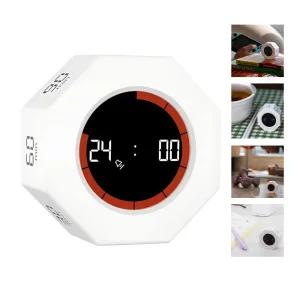 주방 디지털 타이머 뽀모도로 집중 요리 쿠킹 시험 연습 모의 시험