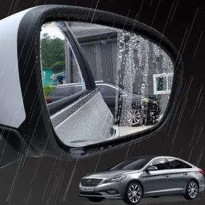 LF소나타 사이드미러 빗물 방지 필름 자동차발수필름 방수필름 전용방수필름