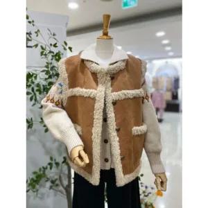 [갤러리아] [레코브]덤블 무스탕 베스트(LC31EZMT604X)