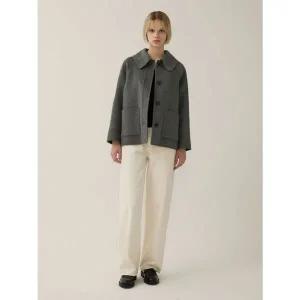 [리스트][겨울]울 아웃포켓 핸드메이드 재킷[35500633]