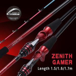 SOLOKING ZENITH 시리즈 낚싯대, 웹풋 보트 오징어 팁, 로드, 캐스팅 낚시, FOX 문어 티타늄 ARC