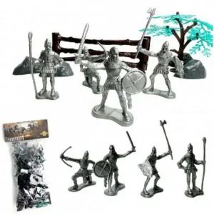 중세기사 보병 고급형 피규어 군사 십자군 블럭 유럽