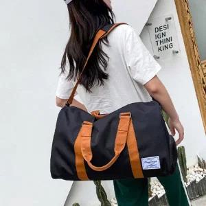 [콩심팥심]캐주얼 캔버스 보스턴백 1P 스포티 캐리어 짐가방 운동가방