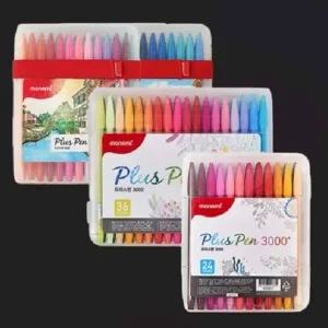 프러스펜 48색 세트 수채화펜 그림볼펜 싸인펜세트