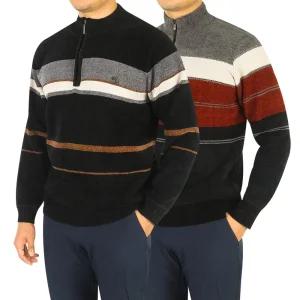 [인코디아웃도어]겨울 벨로아 VIP 남성 양기모 니트 티셔츠 기모티 폴라 터틀넥 TWVIP-51
