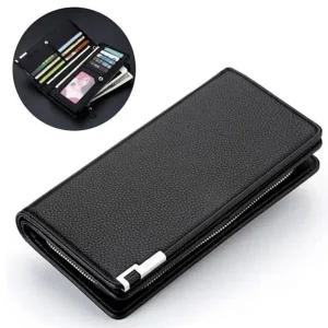 손목끈 카드지갑 파우치 남자장지갑
