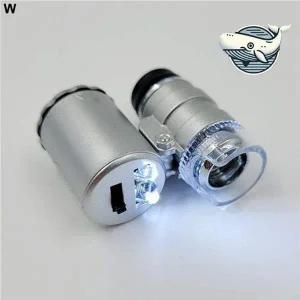 조명 휴대용 미니 현미경 실험용 소형 확대경