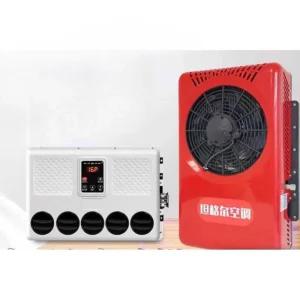 에어컨 실외기없는 무시동 DC 소형 캠핑카 업소용
