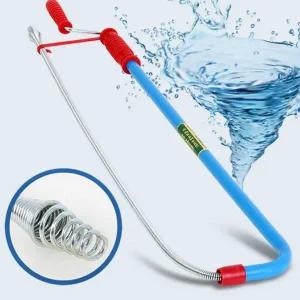 변기 뚫는 기구 스프링 하수구 싱크대 만능 관통기 막힘 제거 와이어 클리너 오수관