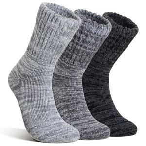 아멘란 메리노 울 부츠 양말 보온 겨울 스키 두꺼운 따뜻한 등산 여성 남성용 3켤레