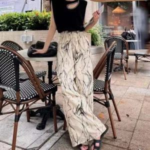 여자 하이웨스트 여름 트렌드 밴딩팬츠 1P 데일리 와