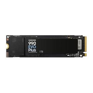 삼성 내부 SSD 990 Evo Plus NVMe M.2 PCIe 4.0 x 4/5.0x2, 1TB, 읽기 속도 최대 7150MB/s, 인텔리전트 터보 쓰기 2.0, 게임 및 작업에 적합, MZ-V9S1T0BW